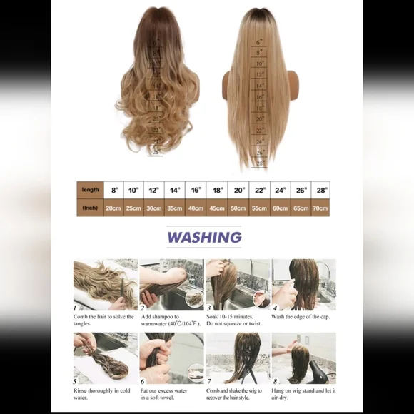 NEW FASHION WAVY SYNTHETIC HAIR WIG - Picture 4 of 6